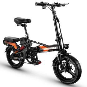 14'' Folding Electric Bike 48V 20AH Removable Battery 400W Motor Electric Bicycle Foldable Mini Ebike