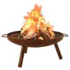 Fire Pit 27.6"x23.2"x11" Steel