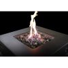 Living Source International Fiber Reinforced Concrete Propane/Natural Gas Fire Pit table (Charcoal)