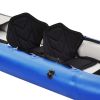 Inflatable Kayak Set with Paddle & Air Pump, Portable Recreational Touring Kayak Foldable Fishing Touring Kayaks, Tandem 2 Person Kayak