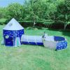 3 in 1 Rocket Ship Play Tent - Indoor/Outdoor Playhouse Set for Babies,Toddleers  RT