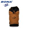 BONA New Designers Popular Trekking Shoes Men Leather Climbing Sport Sneakers Man Zapatillas Outdoor Hombre Hiking Shoes